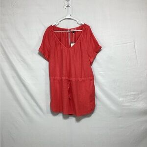 NWT Universal Thread Coral Short Sleeve romper